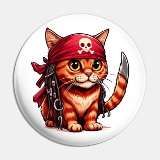 Captain Cat Pin