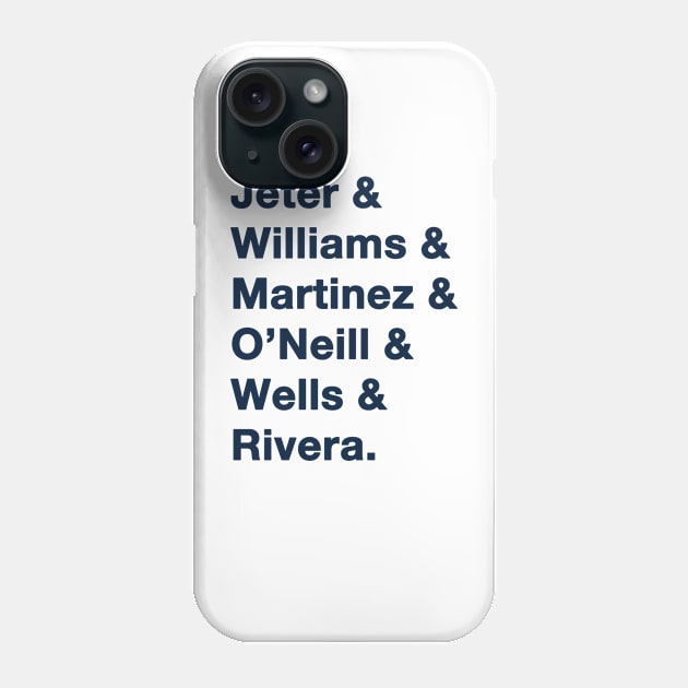 1990's Yankee Greats Phone Case by IdenticalExposure