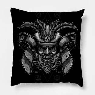 samurai mask head Pillow