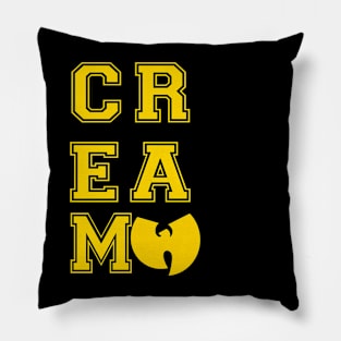 Cream wutang Pillow