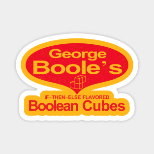 George Boole's Boolean Cubes Magnet