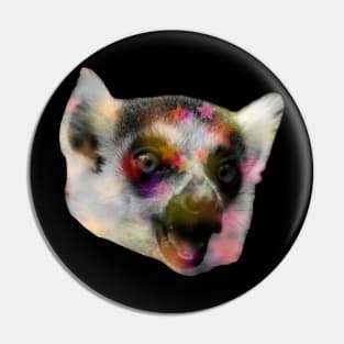 Lemur Disco Pin