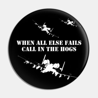 Call In The Hogs Pin