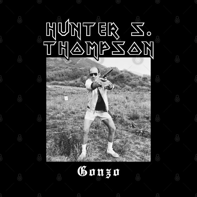 Hunter S. Thompson is Pretty Metal by lilmousepunk