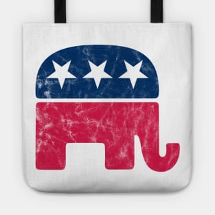 Vintage Republican Elephant Logo Tote