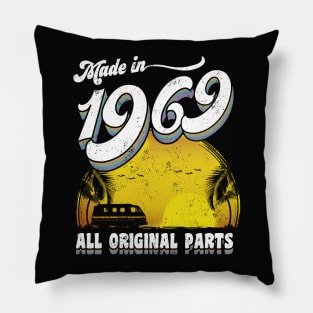 Made in 1969 All Original Parts Pillow