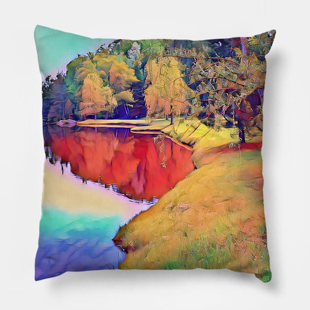 Peaceful Walk Pillow by Unique Gifts 24/7