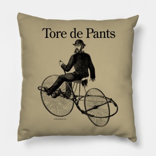 Tore de Pants - funny cycling Pillow