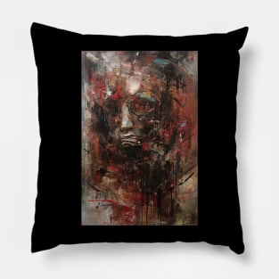 Digital oil painting Pillow