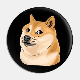 Shiba Inu Doge Meme Pin