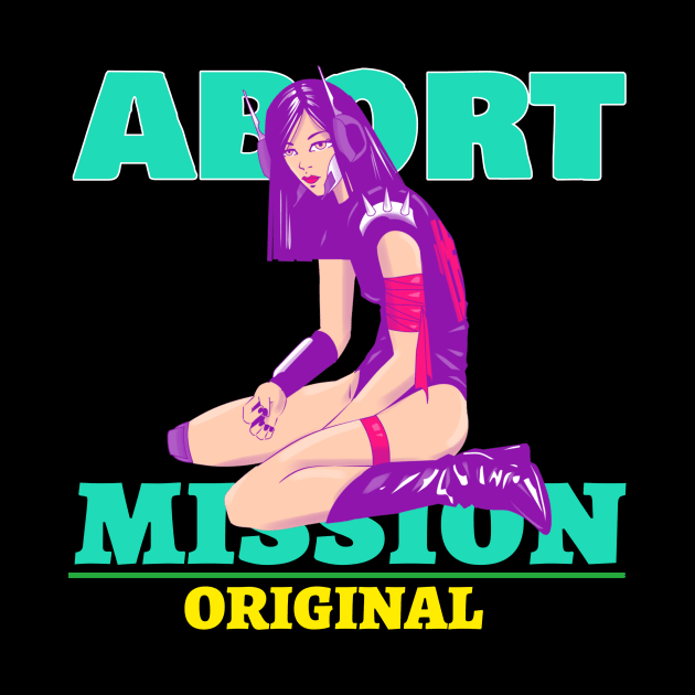 Abort mission Aesthetic Anime girl by borobie