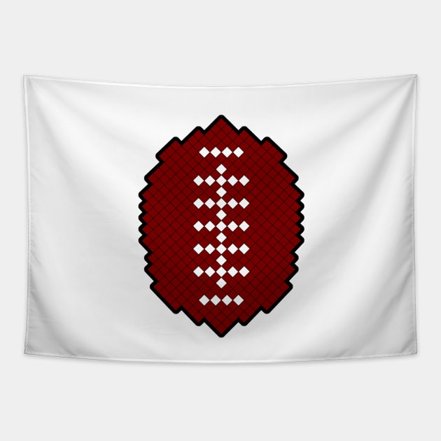 Rugby graphic design Tapestry by MICRO-X
