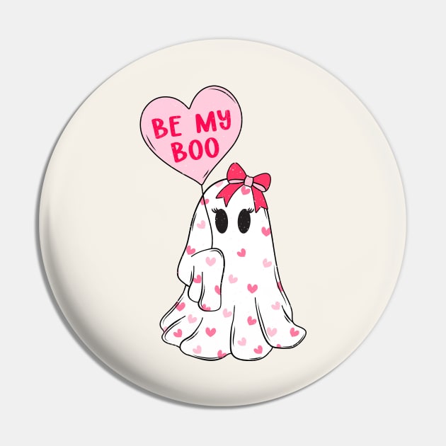 Be My Boo Cute Ghost Love Pin by Nessanya