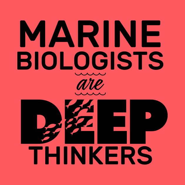 Marine Biologists Are Deep Thinkers by AlbaDigitalArt