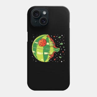 Funny watermelon Spaceship summer fruit design Phone Case