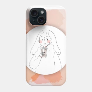 HI BUBBLE TEA Phone Case