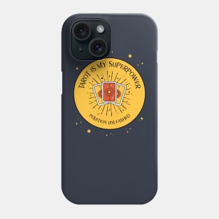 Tartot is my superpower yellow Phone Case