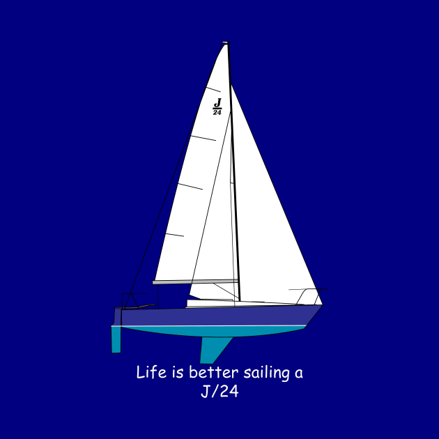 J/24 Sailboat by CHBB