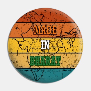 Made In Bharat India Pin