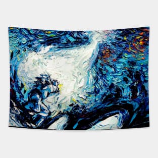 van Gogh Never Saw A Power Level Over 9000 Tapestry