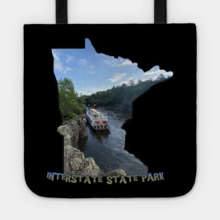 Minnesota State Outline (Interstate State Park) Tote