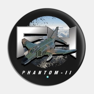 F4 Phantom II  Airforce Pilot Gift Modern Warbird Pin