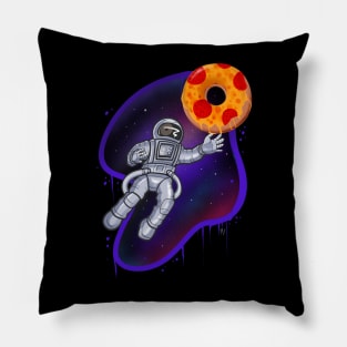 Astronaut Pizza Bagel Pillow