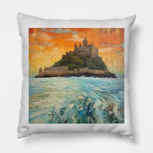 St Michael’s Mount from Penzance at sunrise Pillow