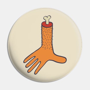 Orange Stump (arm) Pin