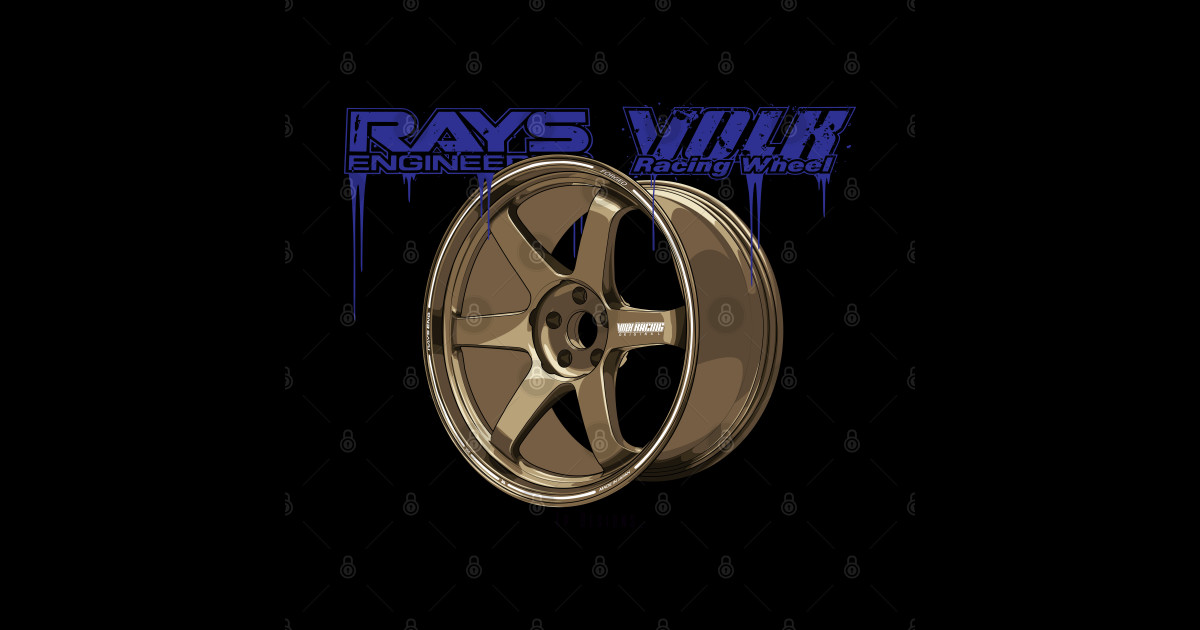 Volk Racing Rims - Volk Racing Rims - Sticker | TeePublic