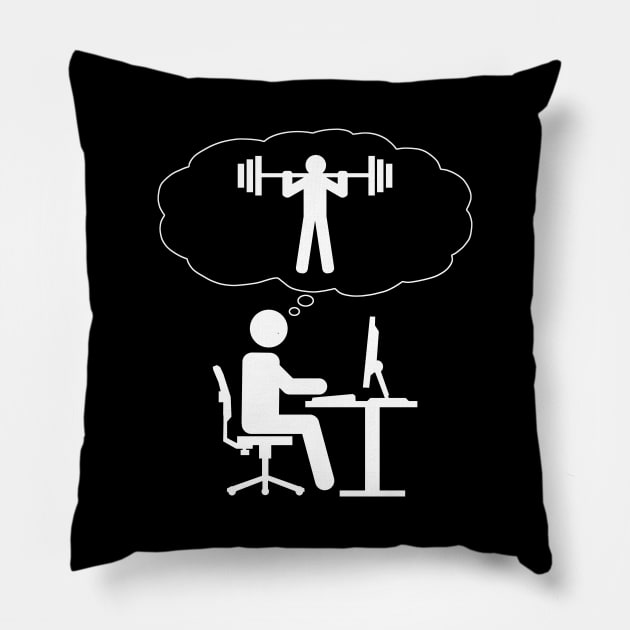 Office Dreamer - Lifting Pillow by CCDesign