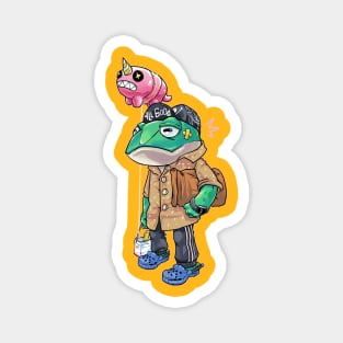 fashion frog Magnet