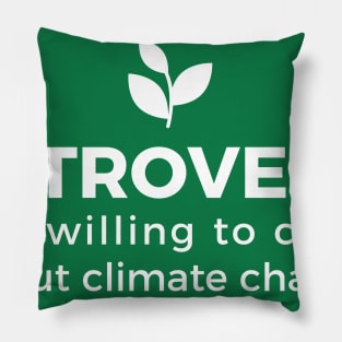 Climate change advocate but introverted Pillow