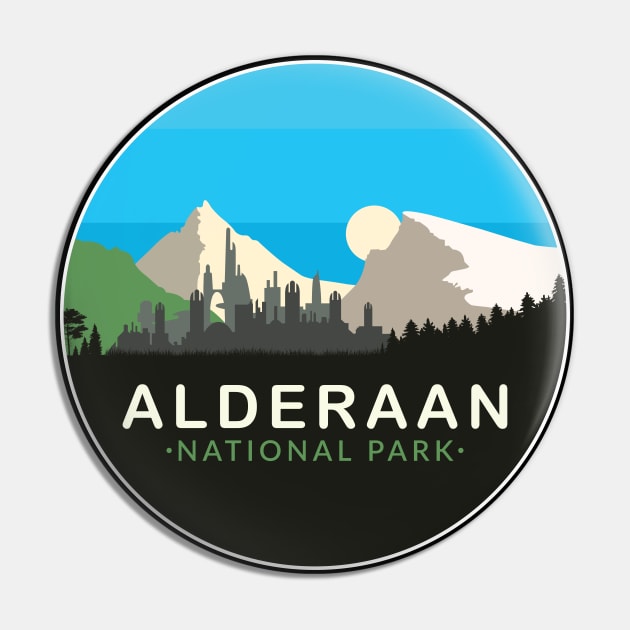 Alderaan National Park Pin by Space Club