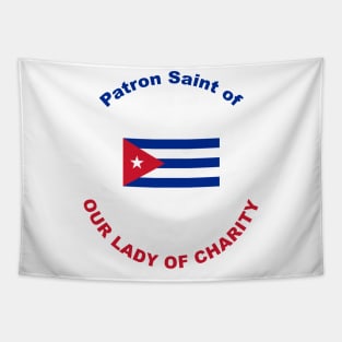 CUBA PATRON SAINT Tapestry