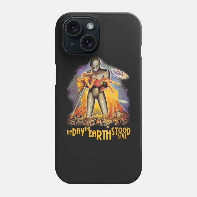 The Day The Earth Stood Still / Sci Fi Classic Movie Phone Case by darklordpug