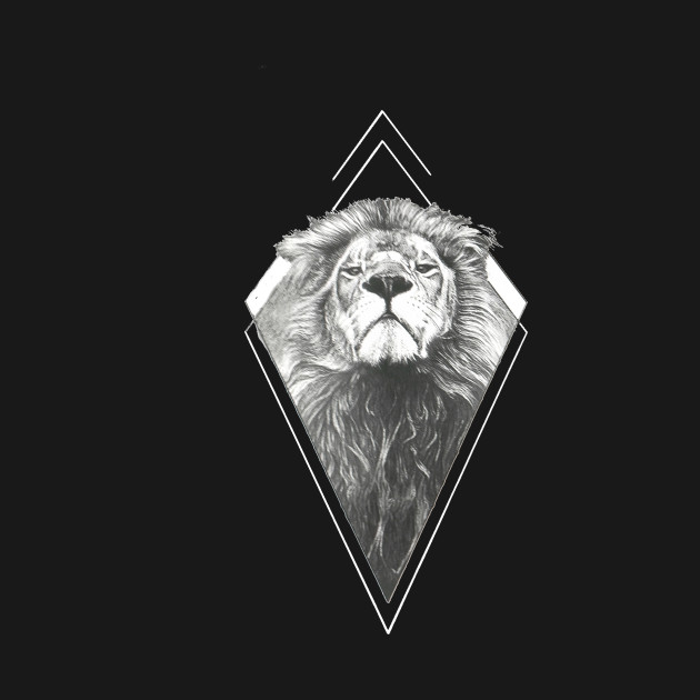 Lion Geometric Tattoo Design Tattoo Style Lion Drawing Art ...