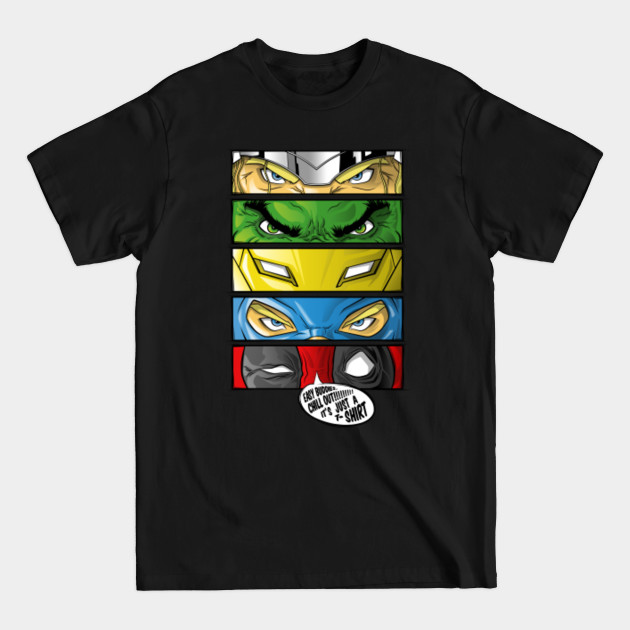 Eyes Of Heroes (M. Version) - Avengers - T-Shirt