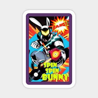 SpinSpinBunny Single 'Bang!' Artwork Magnet