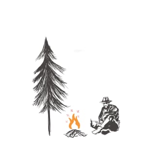 Resting Campfire T-Shirt