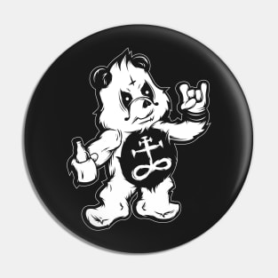 Gothic Bear Pin