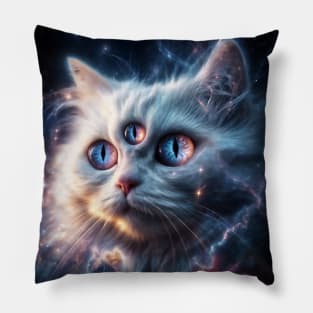 Meow-raculous Universe Pillow