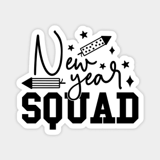 New Year Squad 2024 Magnet