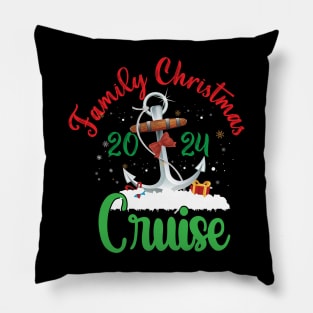 2024 Family Birthday Cruise Vacation Matching Group Pillow