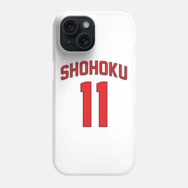 Shohoku - Kaede Rukawa Jersey Phone Case by KimKim