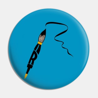 Pencil of art Pin