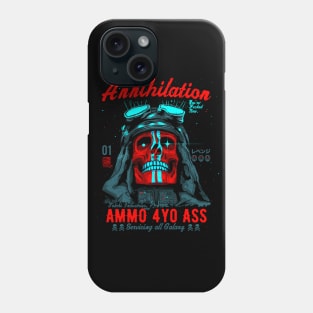 Annihilation Soldier Tribal Black Ops Skull Phone Case