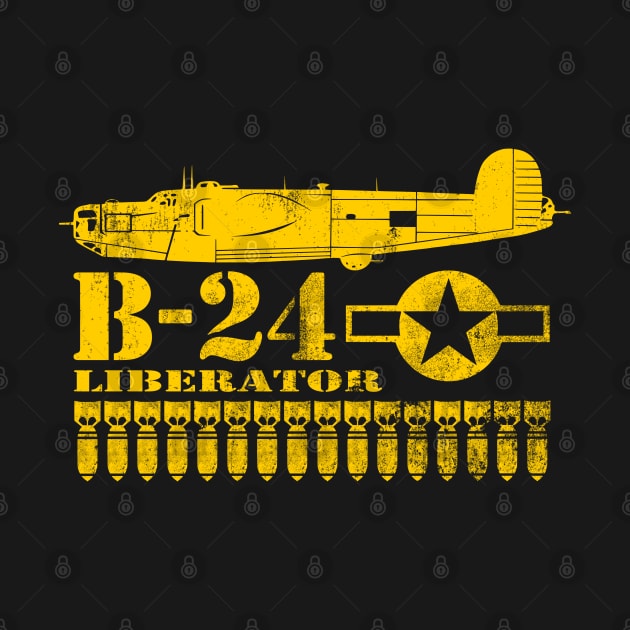 B-24 Liberator (distressed) by TCP