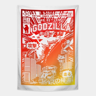 The Return of Godzilla Tapestry