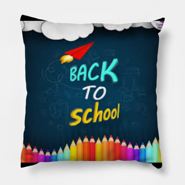 Welcome Back to school Pillow by perfect x Shopping